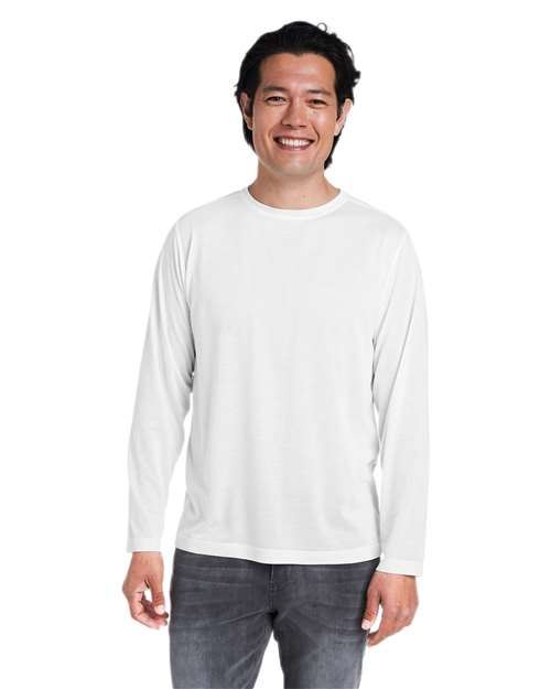 Unisex Fusion ChromaSoft™ Performance Long Sleeve T-Shirt