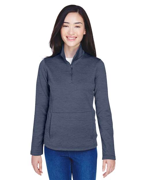 Women's Newbury Mélange Fleece Quarter-Zip Pullover