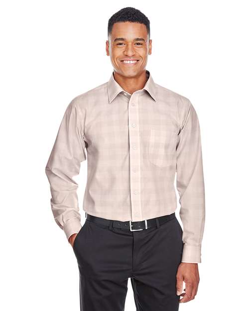 Crown Collection® Glen Plaid Woven Dress Shirt