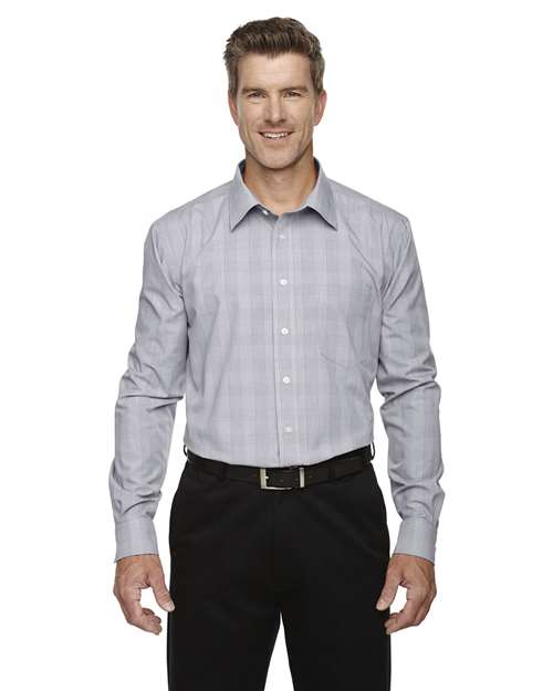 Crown Collection® Glen Plaid Woven Dress Shirt