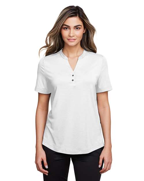 Women's JAQ Snap-Up Stretch Performance Polo