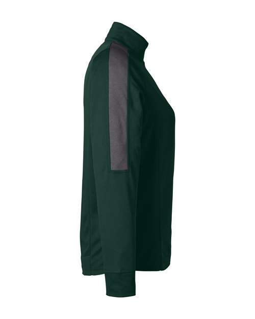 Women's Market Snag Protect Mesh Colorblock Quarter-Zip Pullover