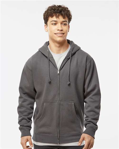 Unisex Heavyweight Full-Zip Hooded Sweatshirt