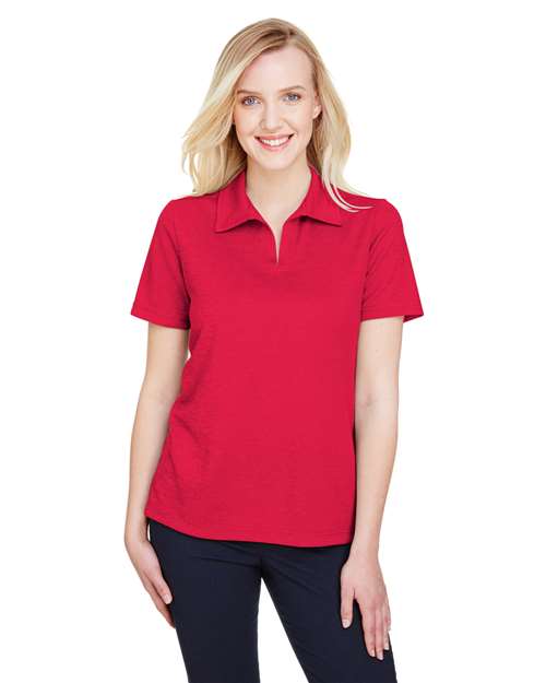 Women's CrownLux Performance® Address Melange Polo