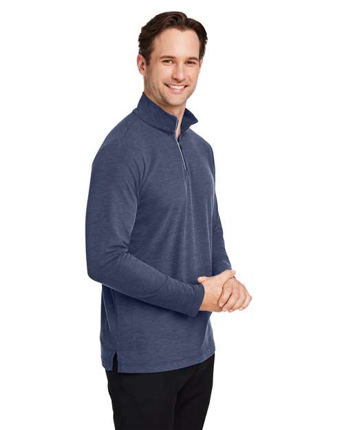 Men's Fusion ChromaSoft™ Pique Quarter-Zip Pullover