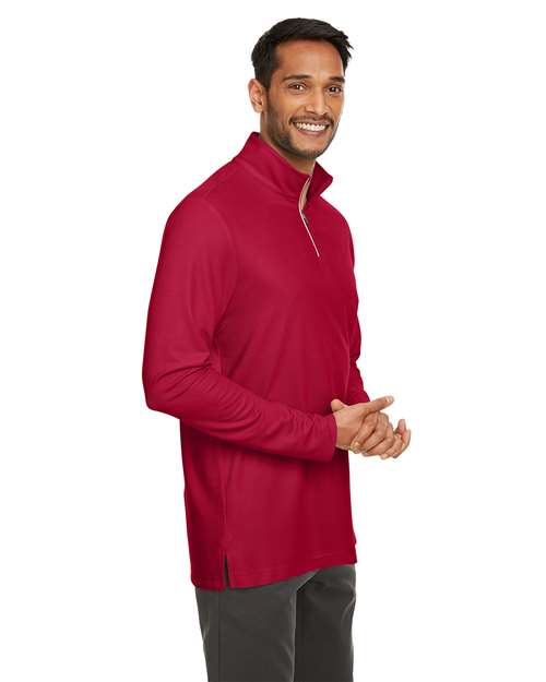 Men's Fusion ChromaSoft™ Pique Quarter-Zip Pullover