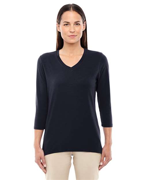 Women's Perfect Fit™ Bracelet-Length V-Neck Top