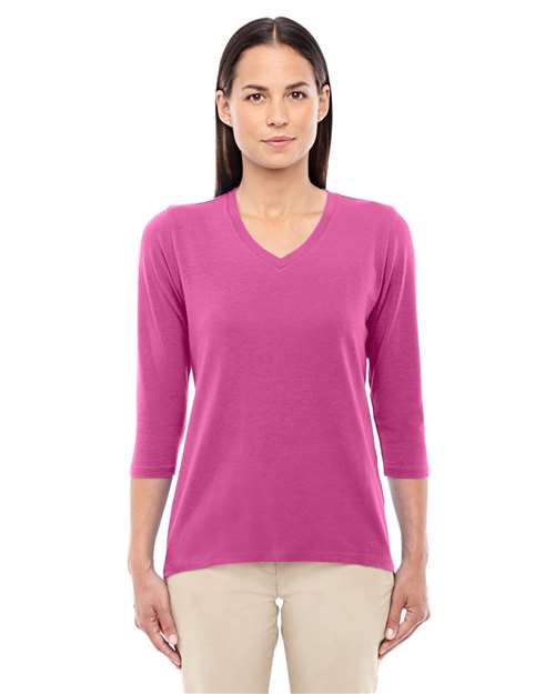Women's Perfect Fit™ Bracelet-Length V-Neck Top
