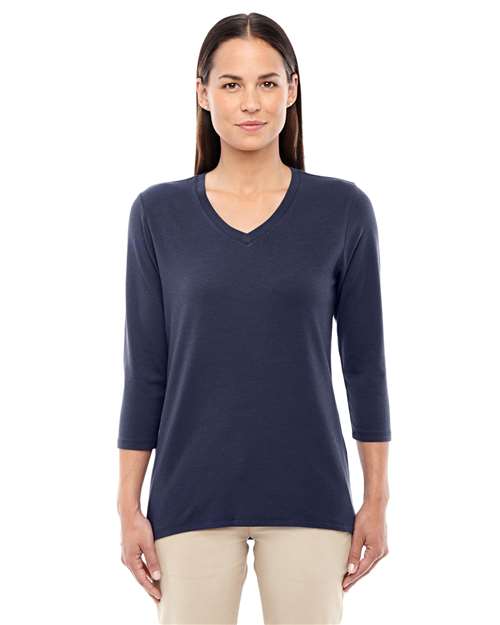Women's Perfect Fit™ Bracelet-Length V-Neck Top