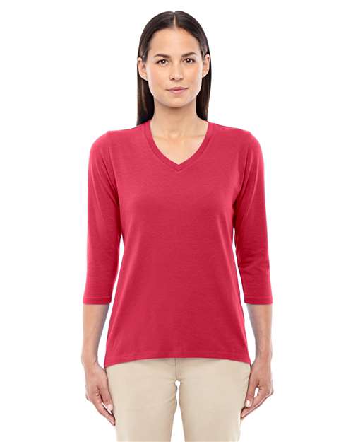 Women's Perfect Fit™ Bracelet-Length V-Neck Top