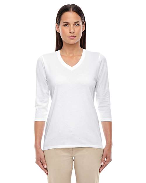 Women's Perfect Fit™ Bracelet-Length V-Neck Top