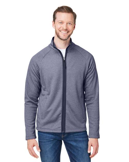 Men's Venture Heathered Stripe Full-Zip Jacket