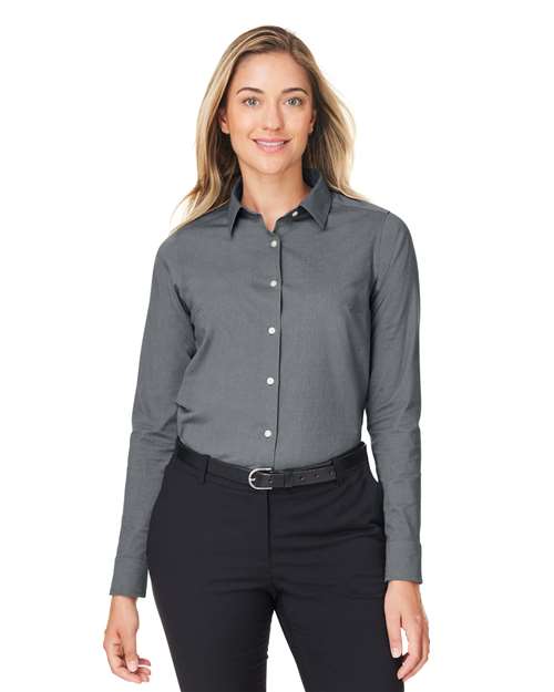 Women's CrownLux Performance® Spencer Poplin Dress Shirt