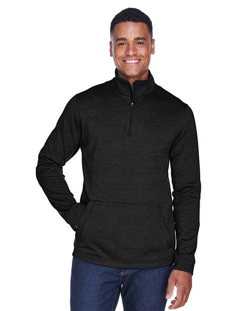 Men's Newbury Mélange Fleece Quarter-Zip Pullover