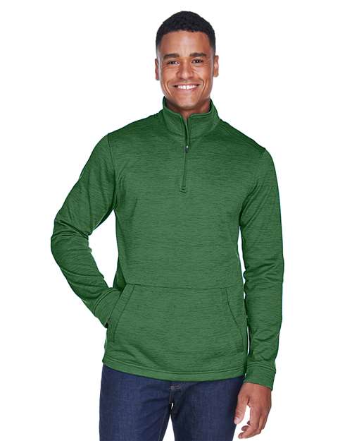 Men's Newbury Mélange Fleece Quarter-Zip Pullover