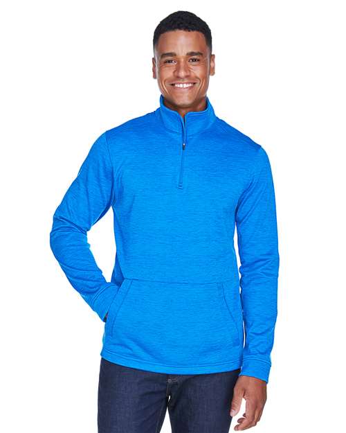 Men's Newbury Mélange Fleece Quarter-Zip Pullover