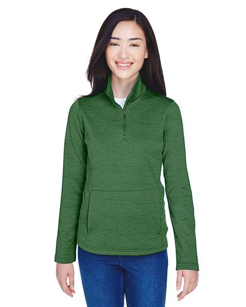 Women's Newbury Mélange Fleece Quarter-Zip Pullover