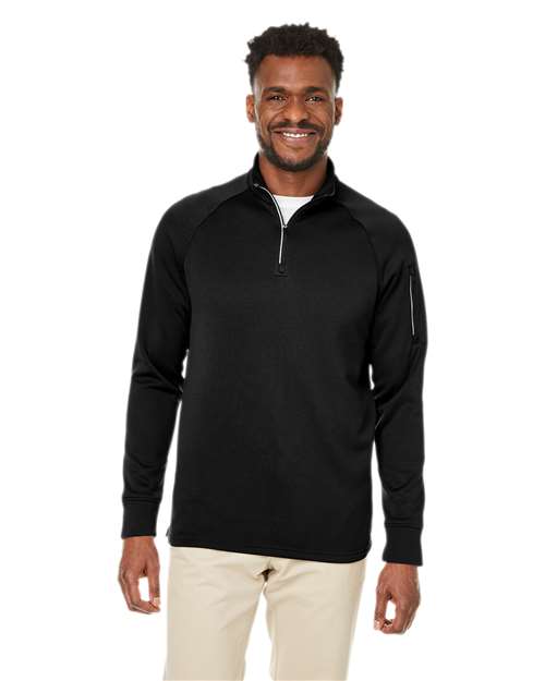 Unisex Fusion ChromaSoft™ Fleece Quarter-Zip Pullover