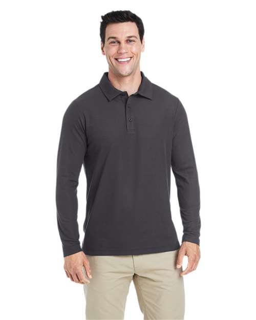 Men's Fusion ChromaSoft™ Long Sleeve Pique Polo