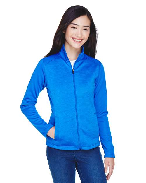 Women's Newbury Colorblock Mélange Fleece Full-Zip Jacket