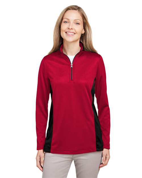 Women's Flash Snag Protection Plus IL Colorblock Quarter-Zip Pullover