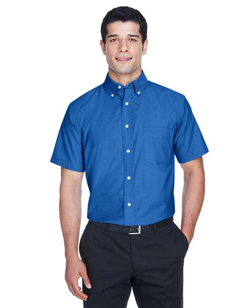 Men's Oxford Short Sleeve with Stain-Release