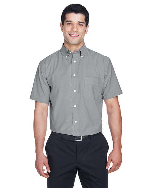 Men's Oxford Short Sleeve with Stain-Release