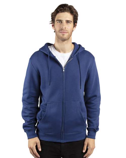 Unisex Fleece Full-Zip Hooded Sweatshirt
