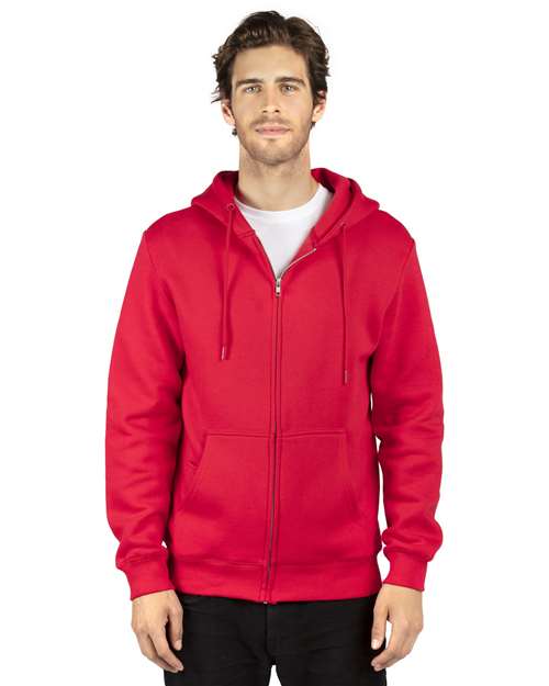 Unisex Fleece Full-Zip Hooded Sweatshirt