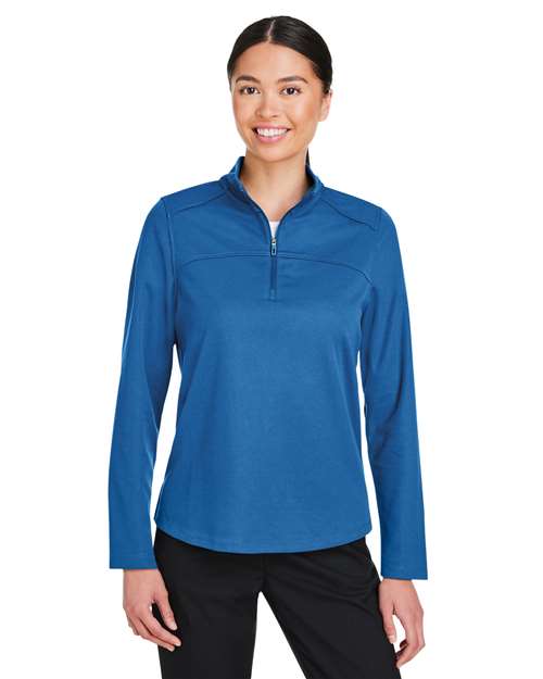 Women's Express Tech Performance Pique Quarter-Zip Pullover