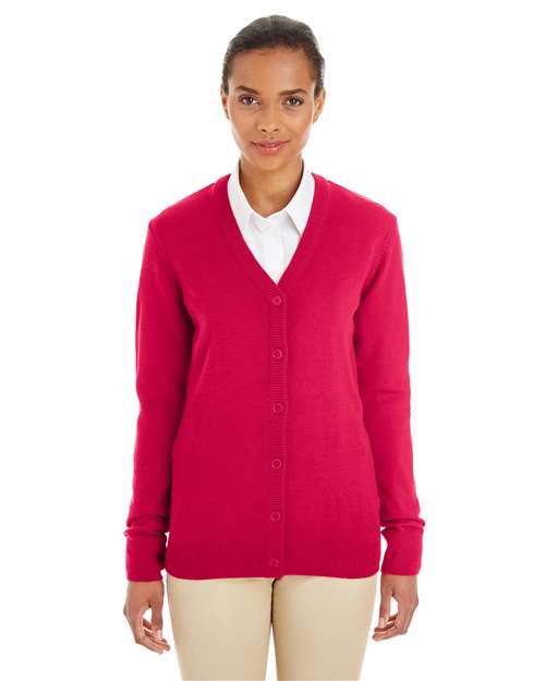 Women's Pilbloc V-Neck Button Cardigan Sweater