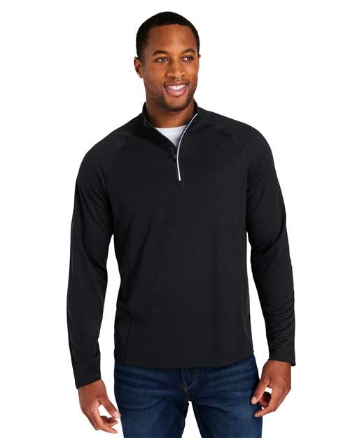 Men's Origin Performance Pique Quarter-Zip Pullover