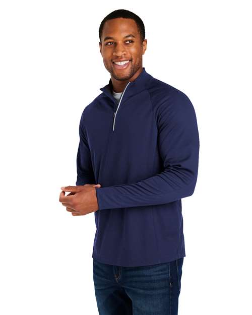 Men's Origin Performance Pique Quarter-Zip Pullover