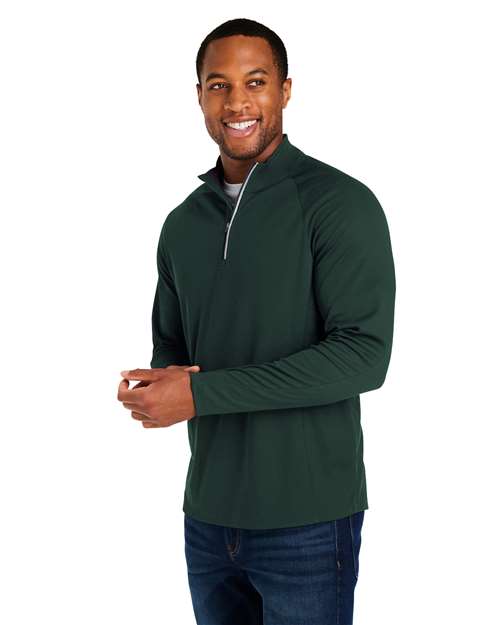 Men's Origin Performance Pique Quarter-Zip Pullover