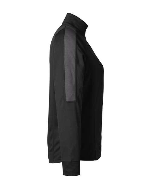 Women's Market Snag Protect Mesh Colorblock Quarter-Zip Pullover