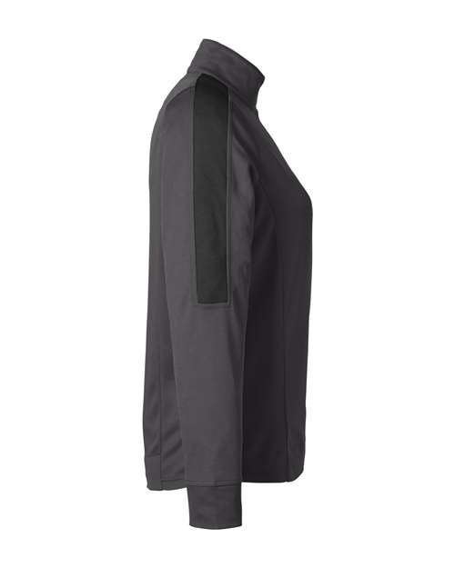 Women's Market Snag Protect Mesh Colorblock Quarter-Zip Pullover