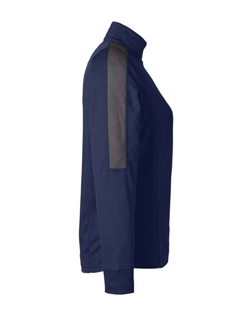 Women's Market Snag Protect Mesh Colorblock Quarter-Zip Pullover