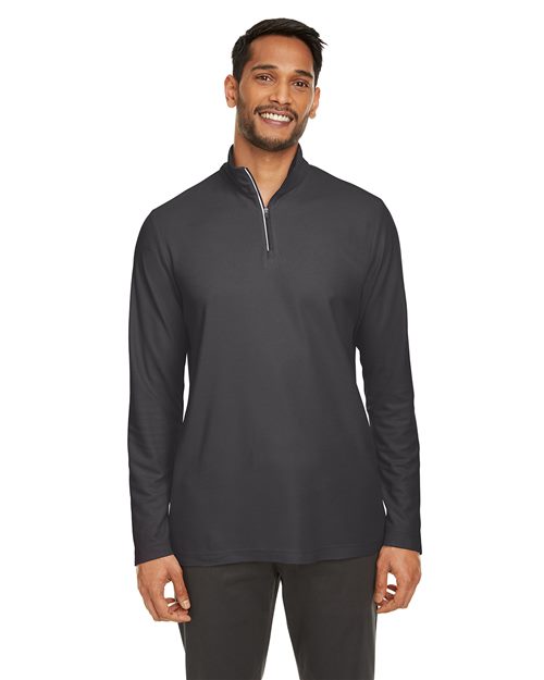 Men's Fusion ChromaSoft™ Pique Quarter-Zip Pullover