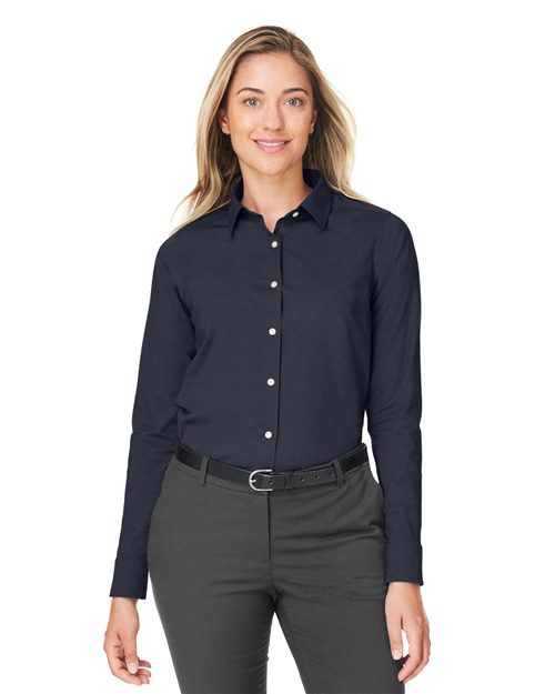 Women's CrownLux Performance® Spencer Poplin Dress Shirt
