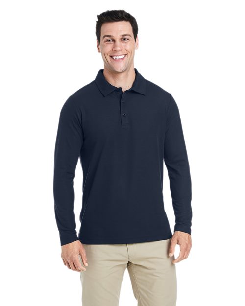 Men's Fusion ChromaSoft™ Long Sleeve Pique Polo
