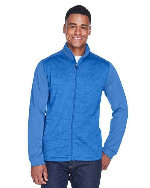 Men's Newbury Colorblock Mélange Fleece Full-Zip jacket
