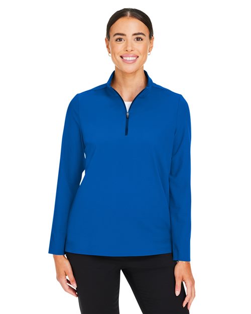 Women's CrownLux Performance® Windsor Welded Quarter-Zip Pullover