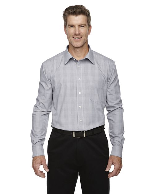 Crown Collection® Glen Plaid Woven Dress Shirt