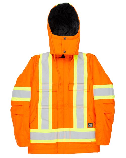 Safety Striped Arctic Insulated Chore Coat