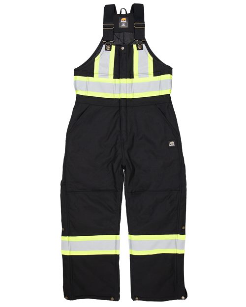 Safety Striped Arctic Insulated Bib Overall